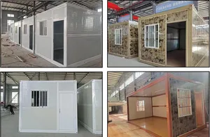 Foldable Portable Cheap House Modular Casashipping Container Home Folding Houses For Office Living