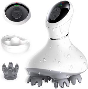 Masajeador de Cabeza Inteligente, Impermeable, Automático, de Silicona, Recargable, Eléctrico, para el Cuidado del Cuero Cabelludo y la Relajación - Product Image 6