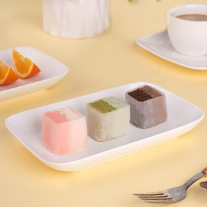 <span class=keywords><strong>8</strong></span> <span class=keywords><strong>9</strong></span> 10 inch cổ điển hình chữ nhật sứ platters salad gốm món tráng miệng món khai vị Sushi tấm trắng phục vụ khay thanh lịch món ăn - Product Image 2