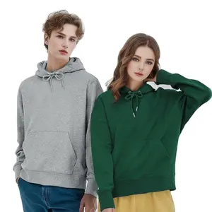 Mock boyun erkek streetwear polar hoodies boş kazak özel tasarım ters örgü boy ağır şartları hoodies