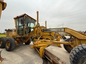 Graduadora de modelo nuevo Cat 140H usada, marca popular, maquinaria hidráulica Cat japonesa, equipo de construcción - Product Image 4