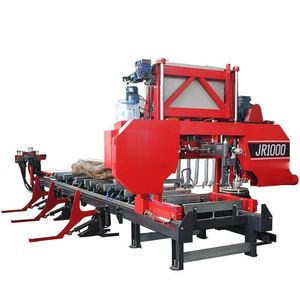 เครื่องเลื่อยสายพานแนวนอนอัตโนมัติเต็มรูปแบบสำหรับงานหนัก พร้อมเครื่องยนต์เบนซิน เครื่องเลื่อยสายพานขนาดใหญ่สำหรับงานตัดไม้ - Product Image 4