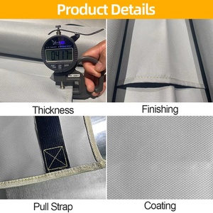 Coperta ignifuga con coperta ignifuga per parcheggio auto elettriche ad alta temperatura coperta ignifuga 6x9 <span class=keywords><strong>Ce</strong></span> coperta - Product Image 3