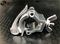 Pince de fixation légère en aluminium forgé haute résistance Foresight, antirouille, durable, pour la location de matériel de scène à haute fréquence sur le long terme, en acier inoxydable
