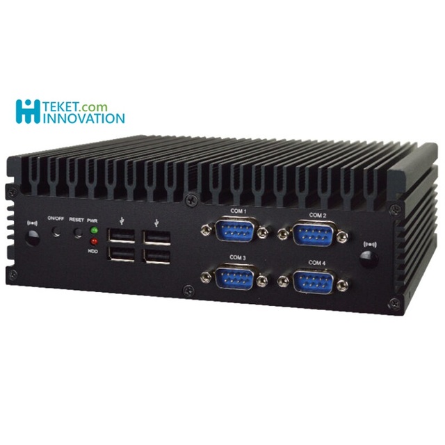 Jetway B382FMTU1 Fanless Embedded Box PC AI Platform Ultra 7 155U Ultra 5 125U DDR5 96GB 2 X 2.5GbE 4K Display TPM2.0