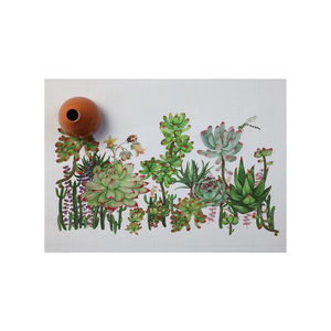 Manteles Individuales de Vinilo PVC de Doble Cara, Aislantes, Huecos, Ecológicos, Modernos y de Lujo, con Logotipo Personalizado, para Cocina - Product Image 1