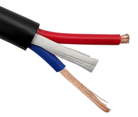 Fil électrique BV BVR de haute qualité conducteur flexible dur forme plate RoHS pour le câblage de bâtiment commercial résidentiel certifié
