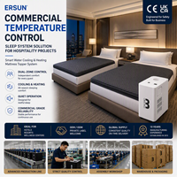 Surmatelas rafraîchissant pour lit Eight Sleep Alternative Advanced Sleep Cooling System avec contrôle précis et système de refroidissement intégré