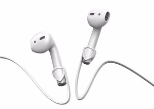 Correa de auriculares de moda para <span class=keywords><strong>AirPods</strong></span>, cable de silicona antipérdida para auriculares inalámbricos BT para accesorios de Apple <span class=keywords><strong>AirPods</strong></span> - Product Image 3