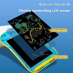 لوحة رسم إلكترونية تعليمية للأطفال ، أقراص كتابة LCD بوصة ، لوحة رسم رقمية قابلة للمسح ، خربش سحري - Product Image 5