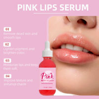 Sérum nourrissant pour les lèvres rose 30ml, arbutine, éclaircit la pigmentation, élimine les peaux mortes, hydrate, répare les lèvres gercées, glycérine, aloe vera