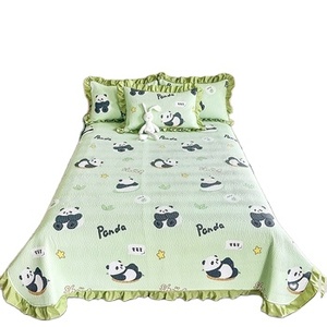 100% coton couvre-<span class=keywords><strong>lit</strong></span> 3 pièces/ensemble RTS drap <span class=keywords><strong>de</strong></span> <span class=keywords><strong>lit</strong></span> imprimé épaissir rembourré Patchwork couettes princesse fleur côté couvre-<span class=keywords><strong>lit</strong></span> - Product Image 1