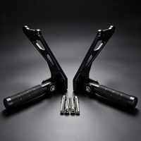 Repose-pieds en alliage d'aluminium 6061 T6 CNC pour projets de modification de motos électriques Surron Light Bee Ultra Bee Talaria