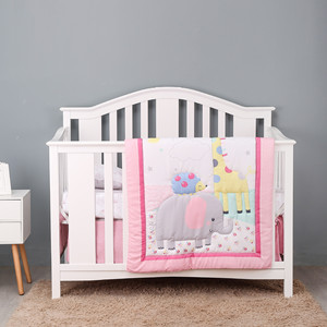 Juegos <span class=keywords><strong>de</strong></span> edredón <span class=keywords><strong>de</strong></span> <span class=keywords><strong>cuna</strong></span> <span class=keywords><strong>de</strong></span> bebé <span class=keywords><strong>de</strong></span> lujo moderno ropa <span class=keywords><strong>de</strong></span> cama 3 piezas - Product Image 6