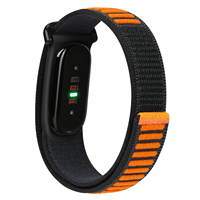 Bracelets de montre en nylon tressé à motifs ondulés OEM en gros, remplacement de bracelets de sport, accessoires pour Fitbit Air