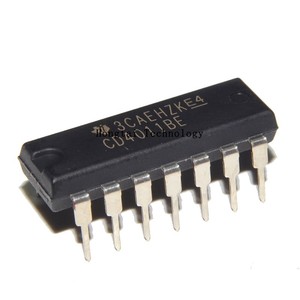 Новый оригинальный CD4011BE DIP-14 четырехканальный <span class=keywords><strong>2</strong></span>-входной NAND Gate Logic IC Chip - Product Image 1