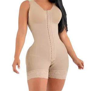 Post Surgery Liposuction BBL Stage 2 Butt Lifter Colombian Fajas Compression Garment Full Body Shaper For Women