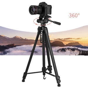 Trípode de Aluminio Portátil Profesional de Viaje de 168 cm Weifeng Wt3560 Negro con Nivel de Burbuja, Soporte para Cámara y Teléfono Móvil WF-<span class=keywords><strong>3560</strong></span> - Product Image 4