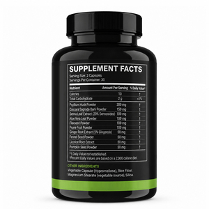 Nettoyant naturel pour le côlon à base de plantes, capsules probiotiques pour la santé, soutien immunitaire pour adultes, non destiné aux enfants ou aux femmes enceintes - Product Image 4