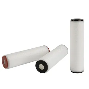 High Flow Rate 0.22 Micron PTFE Pleated Membrane Filter Cartridge Strong Alkali, Acids, Corrosive Liquids Filtration