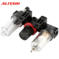 Unités de traitement d'air de la série ALITAIR, combinaison FRL, régulateur de pression d'air, filtre, lubrificateur, suspension pneumatique