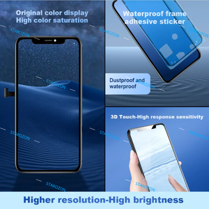 Starozon sl/dd หน้าจอโทรศัพท์จอแสดงผล <span class=keywords><strong>LCD</strong></span> แบบสัมผัสสำหรับ <span class=keywords><strong>iPhone</strong></span> 12 13 14 14 15ขายส่งราคาโรงงาน - Product Image 2