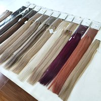 Ekstensi Rambut Genius Weft Eropa Double Drawn Cuticle Aligned, Ringan, Tidak Rontok, untuk Rambut Tipis, Ready Stock, Laris Terjual