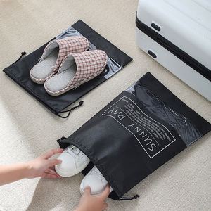 Sac de voyage en gros pour chaussures, sac de rangement pour chaussures, sacs anti-poussière en tissu non tissé avec cordon de serrage pour la maison - Product Image 6