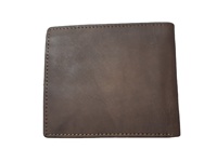 Bison dompet kulit sapi asli untuk pria, dompet lipat kulit sapi asli timbul bergaya, dompet desain kustom mewah tahan lama dan elegan