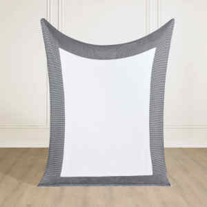 Couverture en coton et acrylique de luxe moderne personnalisée Magic Green, chaude pour l'hiver, pour la sieste, le canapé et la climatisation - Product Image 4