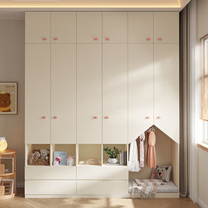 <span class=keywords><strong>Armadio</strong></span> Personalizzabile per <span class=keywords><strong>Cameretta</strong></span> da Bambina, Guardaroba Stile Principessa, Adatto per Arredamento Camera da Letto - Product Image 4