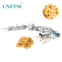 Commerciële automatische roestvrijstalen machine voor het maken van plantain- en bananenchips, hoge capaciteit voor kleine bedrijven