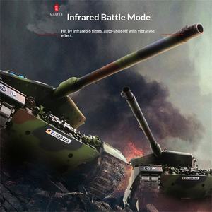 Modèle de char <span class=keywords><strong>allemand</strong></span> Henglong Panzer 2A6 électrique de la Seconde Guerre mondiale, jouet militaire avec chenilles en plastique, boîte d'origine, pour garçons - Product Image 4