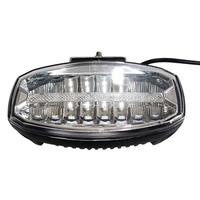 9 ''Led Work Light Fog Driving Lights Blanc ou Ambre DRL 10-36 V POD Combo Light 80W E-mark Étanche pour Off-road 4*4 ATV UTV