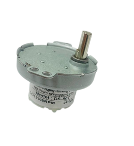 Js-50 12v <span class=keywords><strong>dc</strong></span> מנוע חשמלי מוברש מיני מנוע הילוך - Product Image 6