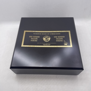 64 pezzi Africa Zimbabwe mint 24k moneta placcata oro massiccio con confezione regalo in legno - Product Image 6
