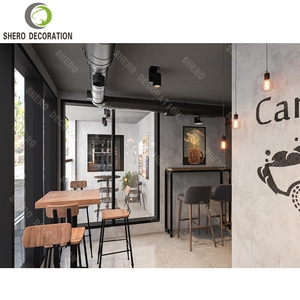 เคาน์เตอร์ร้านไอศกรีมตู้โชว์เบเกอรี่การตกแต่งร้านกาแฟดีไซน์ทันสมัย - Product Image 2