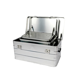 Mountainhiker outdoor glamping storage cases large capacity aluminum alloy camping storage boxes