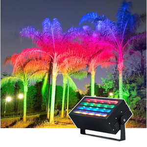 Luces de arcoíris coloridas RGB, luz de inundación de paisaje de jardín, lámpara de árbol Led de 220V, iluminación de fachada de edificio Exterior de teñido Led para exteriores - Product Image 5