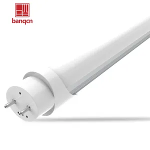 Banqcn Aluminum Pc Cover High Efficiency Type A+b T8 Led Light Tube 5Wattage 6cct Selectable 10W 12W 15W 18W 22w 1.2m 2.4m