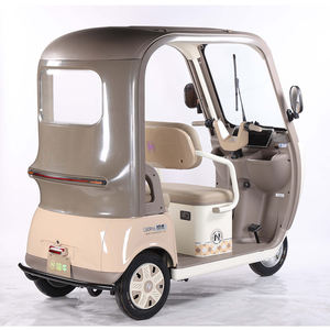 Trike électrique à <span class=keywords><strong>3</strong></span> <span class=keywords><strong>roues</strong></span> à corps ouvert pour adultes toit fermé avec roue adulte Tuk Triciclo enceinte pour le transport - Product Image 4