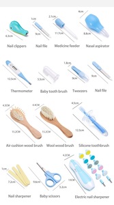 Nouvelles idées de produits 2025 ensemble de soins de sécurité <span class=keywords><strong>pour</strong></span> bébé avec brosse à cheveux peigne coupe-ongles aspirateur nasal kit essentiel <span class=keywords><strong>pour</strong></span> bébé <span class=keywords><strong>pour</strong></span> <span class=keywords><strong>nouveau</strong></span>-<span class=keywords><strong>né</strong></span> - Product Image 3