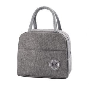 Aluminum Foil Thickened Box Tote Thermal Insulation Takeout <b>Lunch</b> Outdoor Picnic <b>Bag</b> - Product Image 1
