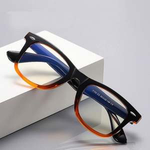 Gafas de Computadora Cuadradas con Estampado de Leopardo Retro de Moda 2025, Personalizadas con Logotipo, TR90, Anti Luz Azul, para Hombre y Mujer - Product Image 4