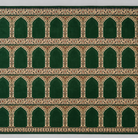 Modern Mosque Design PP Prayer Carpet Muslim Prayer Rug Mosque Floor Mat in Different Colors
