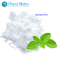 Vente en gros d'extrait d'herbes de menthe de qualité alimentaire Nautral CAS 89-78-1 cristal de menthol