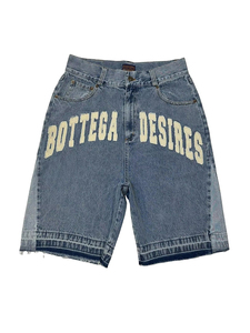 Pantalones Cortos <span class=keywords><strong>de</strong></span> Mezclilla Desgastados <span class=keywords><strong>de</strong></span> Diseñador, <span class=keywords><strong>de</strong></span> Alta Calidad, a la Moda <span class=keywords><strong>de</strong></span> Verano, con Bajo Deshilachado, en Oferta - Product Image 3