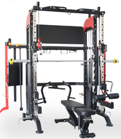 Machine Smith multifonctionnelle professionnelle en acier pour la musculation et le fitness en salle de sport, équipement de centre de fitness unisexe