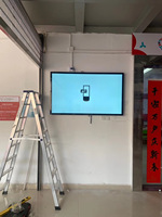 55 pollici LCD IR Touch Screen montaggio a parete Display ristorante LCD Menu Board con funzione Touch