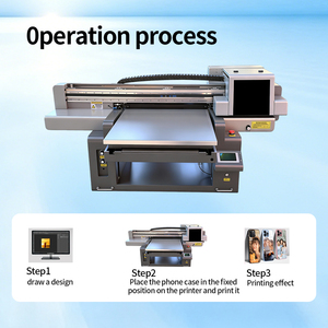 Impresora Plana de Inyección de Tinta <span class=keywords><strong>UV</strong></span> Vision Positioning 6090, Producción en Masa de Carcasas de Teléfono, Láminas de Acrílico Metálico, Tableros de Madera, Pegatinas para Insignias - Product Image 2